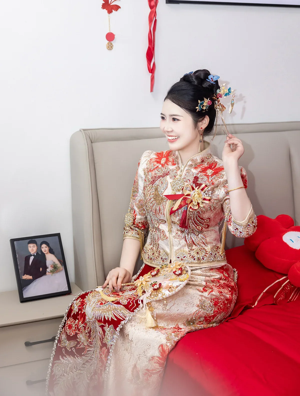 中式新娘妆造